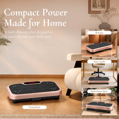 Blush Pink WATEYA Vibe Plate Core vibration platform