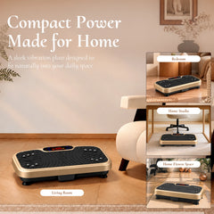 Champagne Gold WATEYA Vibe Plate Core vibration platform