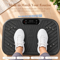 WATEYA Vibe Plate Core in Classic Black, vibration plate product detail